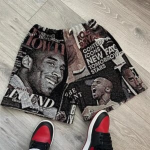 China Selected Vintage Black Shorts for Trendy Brands