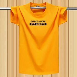 China Selected trendy and cool series yellow T-shirt