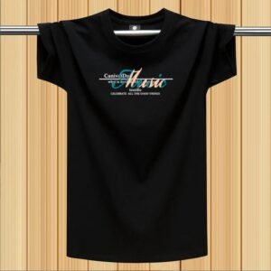 China Selected music style black T-shirts