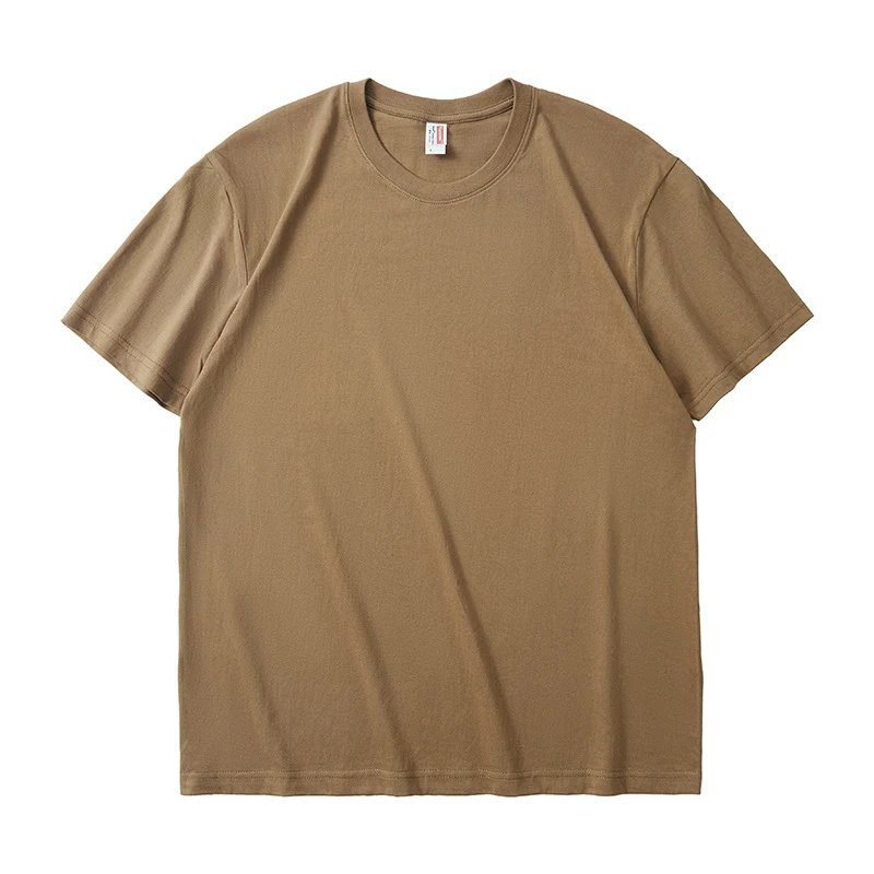 China Selected solid color simple style T-shirts