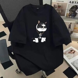 China Selected bigwigs' black T-shirts.