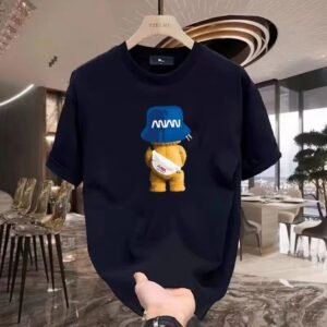 YZBLMC Cartoon Bear Style Short-sleeve