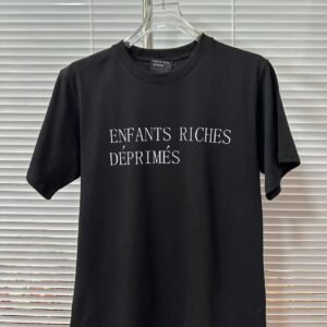 ERD trendy brand minimalist style black T-shirt