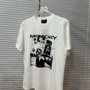China Selected MEMORY printed white T-shirt