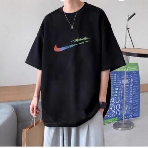 Nike gradient print black T-shirt