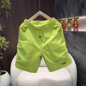 China Selected fluorescent green trendy shorts