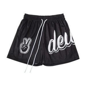 China Selected Trendy Cool Style Black Shorts