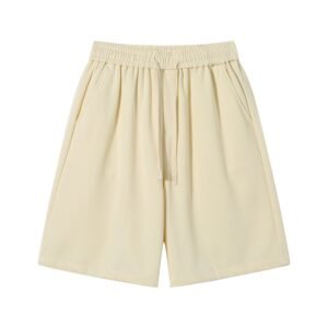 China Selected Casual Style Off-white Shorts