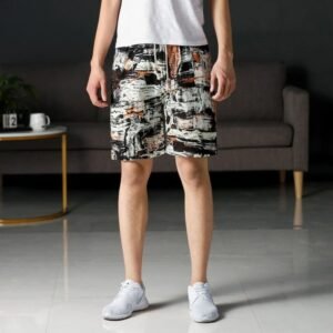 "China Selected" Graffiti-style Shorts