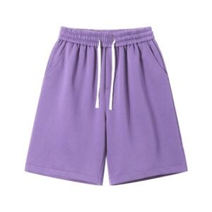 China Selected Casual Style Purple Shorts