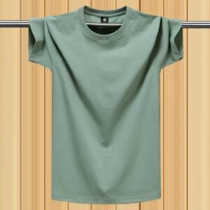 China Selected solid color simple style T-shirts
