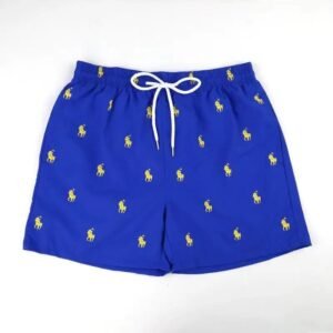 China Selected Printed Casual Blue Shorts