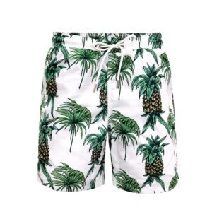 China Selected Pineapple Print Casual Shorts