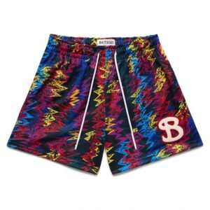 China Selected Lightning Print Shorts