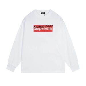 Balenciaga Graffiti Collaboration White T-shirt