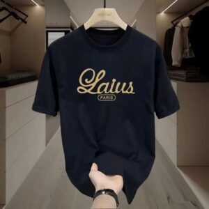 Laius Parisian Style Navy Blue T-shirt