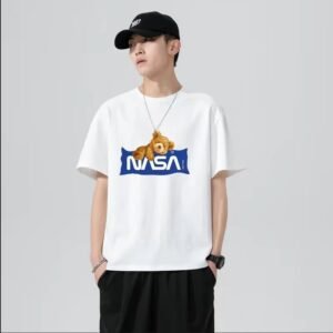 NASA Co-branded Bear White T-shirt