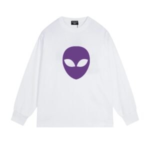 Balenciaga Alien Print White T-shirt
