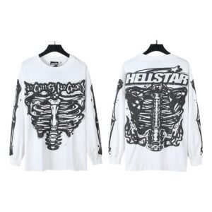 Hellstar Dark Style Skull White T-shirt