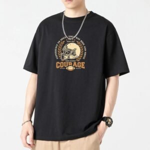 Other street-style black T-shirts