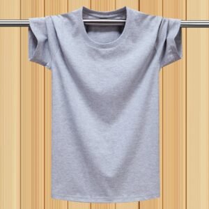 China Selected basic simple gray T-shirt