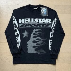 Hellstar Sporty Style Black Long Sleeve