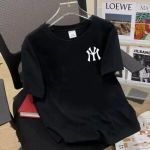 China Selected simple style black T-shirt