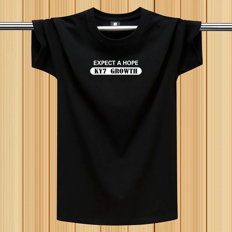 KY7 trendy and cool black short-sleeve shirt