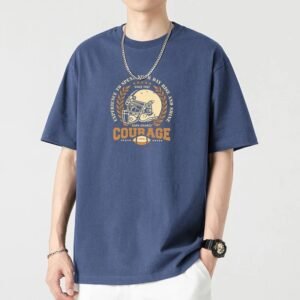 China Selected Courage series blue T-shirts