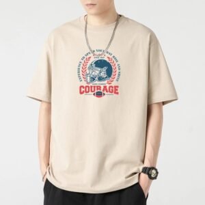 Other Retro - style Beige T - shirt
