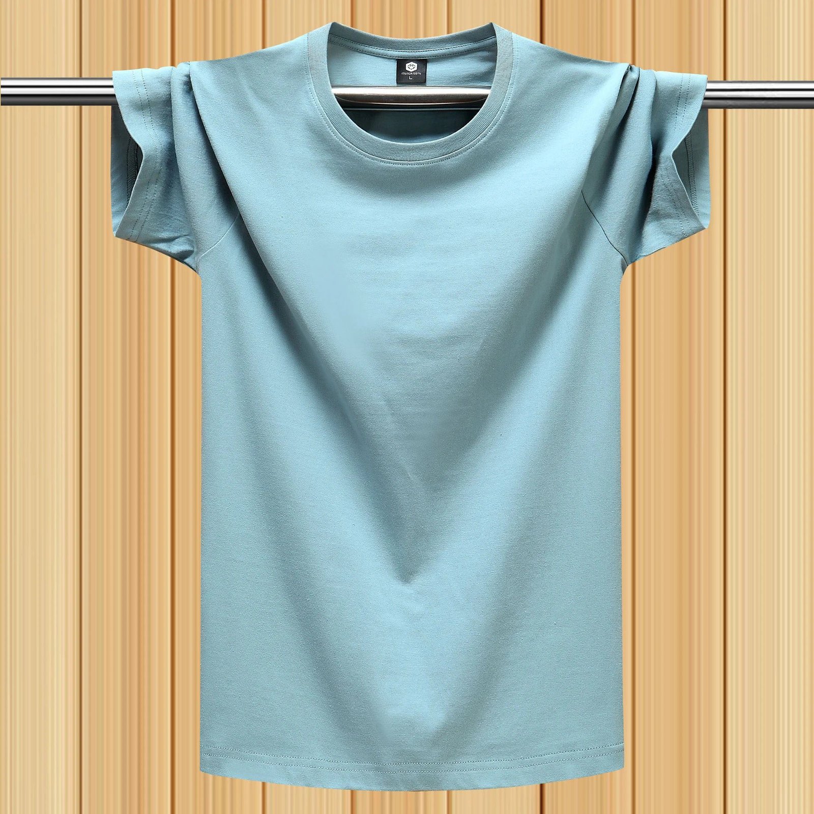 China Selected solid - color simple style T - shirts