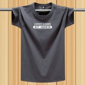 KY7 series street-style dark gray T-shirts