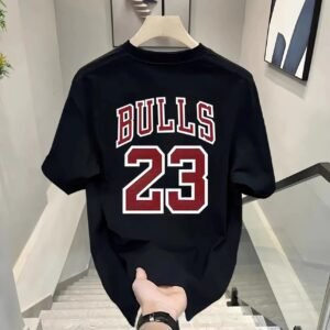 China Selected Bulls 23 black T-shirt