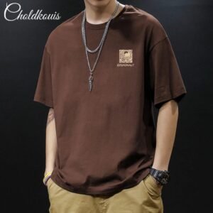Choldkouis Cosmic Series Retro Brown T-shirt