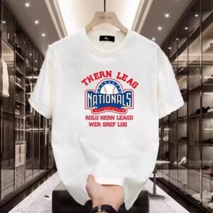 China Selected baseball-style white T-shirts