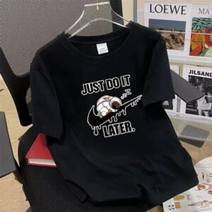 Nike astronaut street style black T-shirt