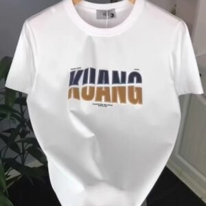 China Selected minimalist style white T-shirts