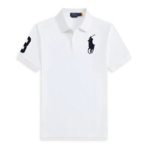 Ralph Lauren Polo White Minimalist Style T-shirt