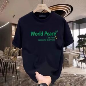 YZELMC World Peace Series Deep Blue T-shirt