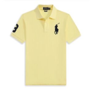 Ralph Lauren Polo Series Casual Yellow Polo Shirt