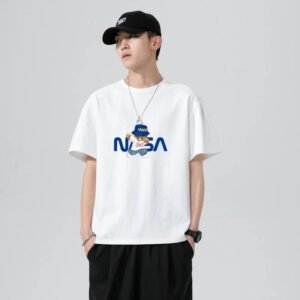 China Selected cartoon trendy white T-shirts
