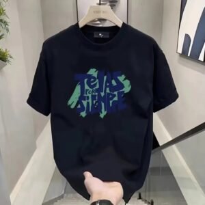 China Selected graffiti-style black T-shirt