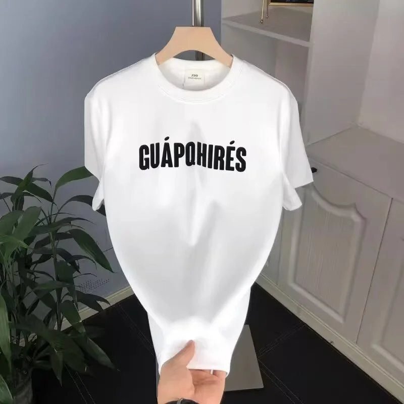 China Selected simple style white T-shirt