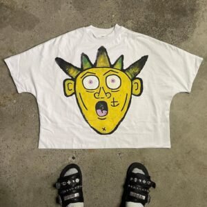 Billionaire Graffiti Fun White T-shirt