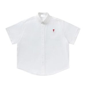 AMI Love Simple White Shirt