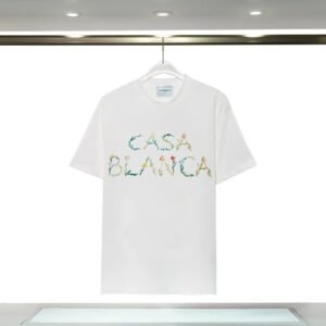 Casablanca - style printed white T - shirt