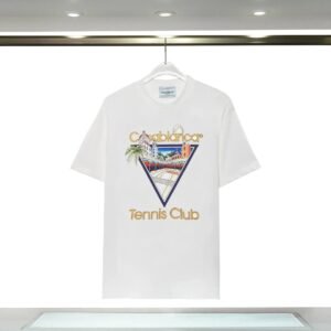 Casablanca retro style white T-shirt