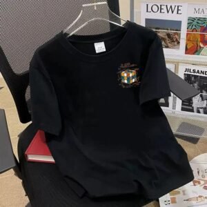 China Selected Cube Print Short-sleeve