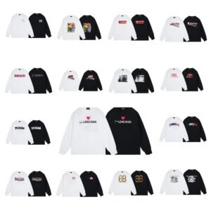 Balenciaga Love Heart Casual Style Long-sleeved Shirt