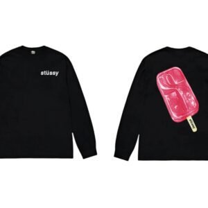Stussy Popsicle Cool Black T-shirt